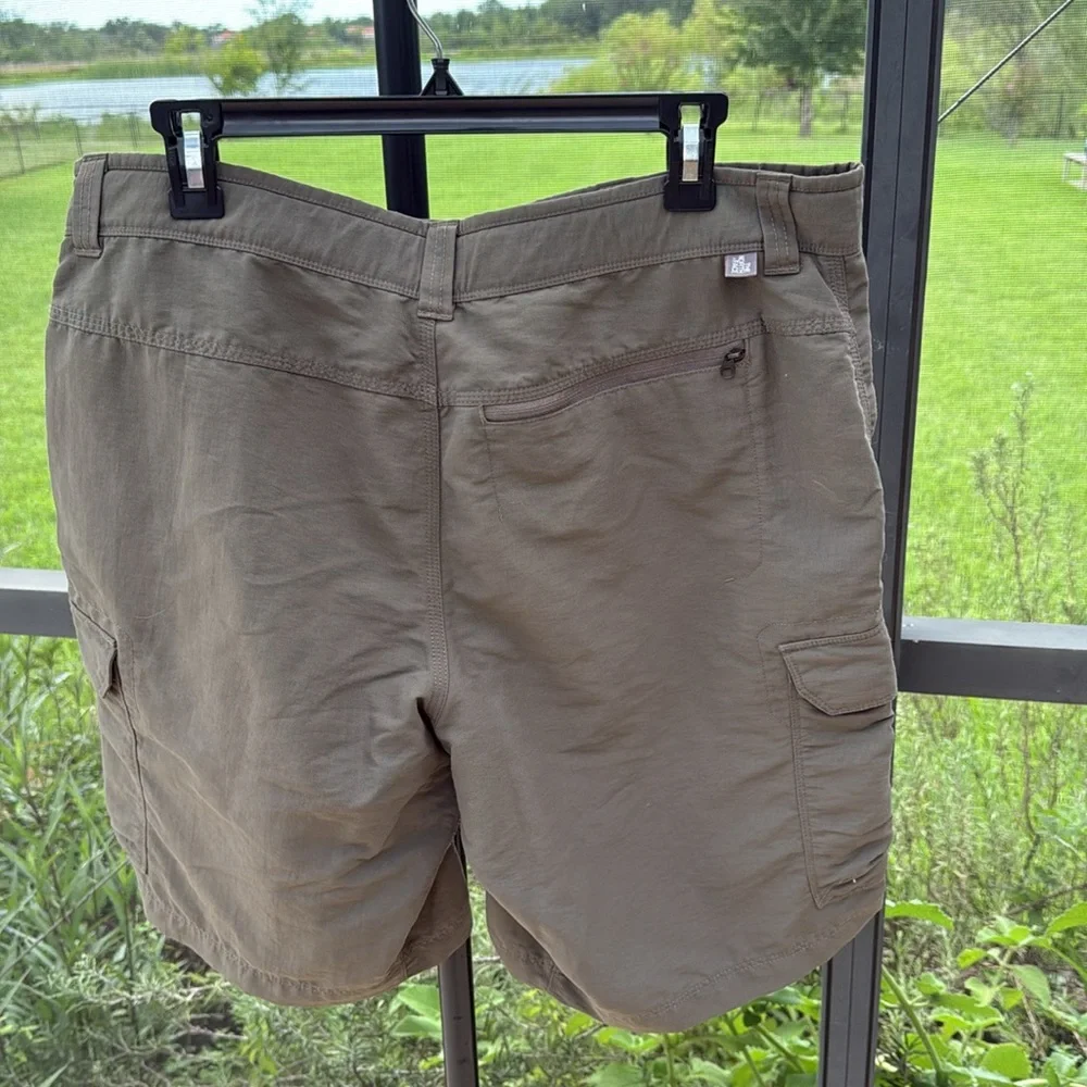The North Face Cargo Shorts‎ Mens green Hiking Camping Outdoor  Size 36